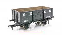 907001 Rapido D1355 7 Plank Open Wagon - SECR Grey number 12221